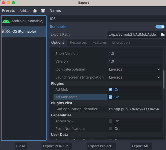 Integrate Meta Audience Network with bidding - Godot AdMob Plugin ...