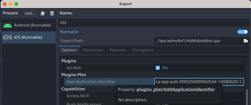 gadapplicationidentifier