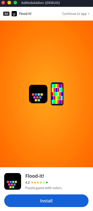 Mock App Open Ad